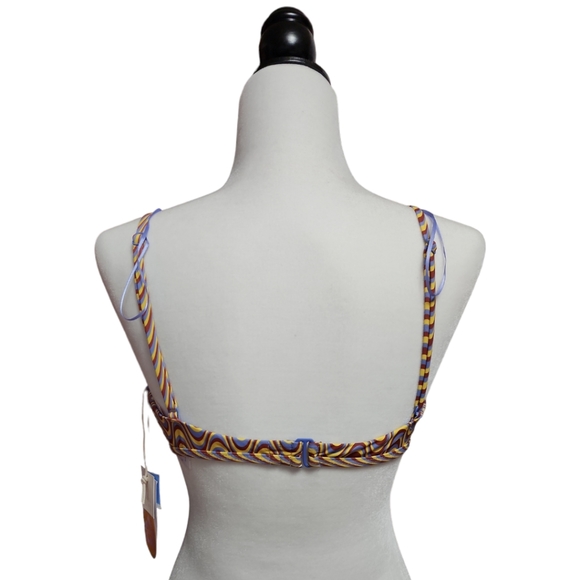 PULL & BEAR Cut Out Keyhole Bikini Top - Picture 5 of 10